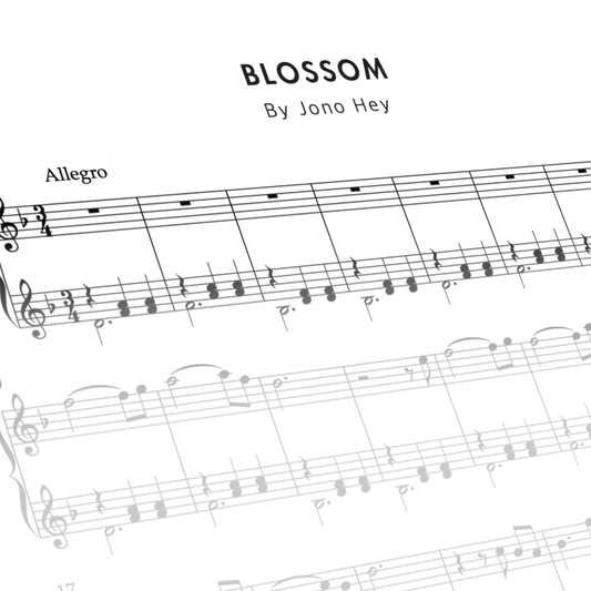 Blossom - sheet music (pdf download)